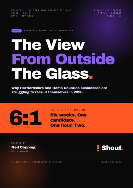 The View From Outside The Glass · Shout Issue 01